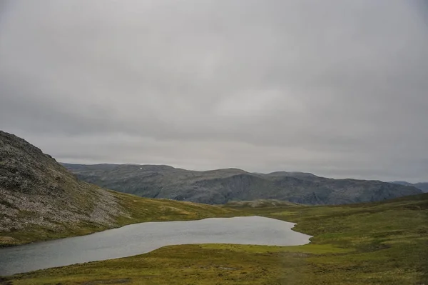 Dağ Deniz Finnmark County Magerya Adası Nda Görünümünü North Cape — Stok fotoğraf