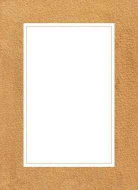 Altın çerçeve ile tebrik kartı