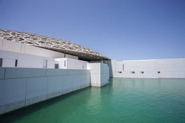 Cephe Abu Dhabi Louvre Abu Dabi, Birleşik Arap Emirlikleri