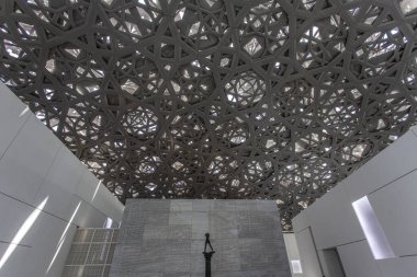 İç Abu Dhabi Louvre Abu Dabi, Birleşik Arap Emirlikleri