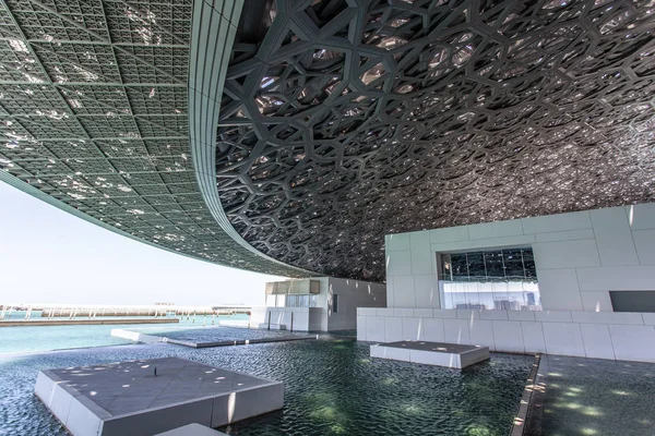 Interiér Abu Dhabi Louvru Abú Dhabí Spojené Arabské Emiráty — Stock fotografie