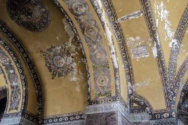 Ayasofya (Aya Sophia) Istanbul, Türkiye, Avrupa'nın iç