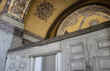 Ayasofya (Aya Sophia) Istanbul, Türkiye, Avrupa'nın iç