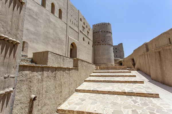 Aussenansicht Des Bahla Forts Bahla Oman Arabien Naher Osten — Stockfoto