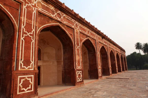 Exterior Humayun Tomb Maqbaera Humayun Tomb Mughal Emperor Humayun Delhi — Stock Photo, Image