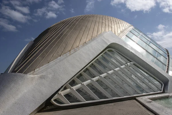 Ville Des Arts Des Sciences Hemisfric Par Santiago Calatrava Valence — Photo