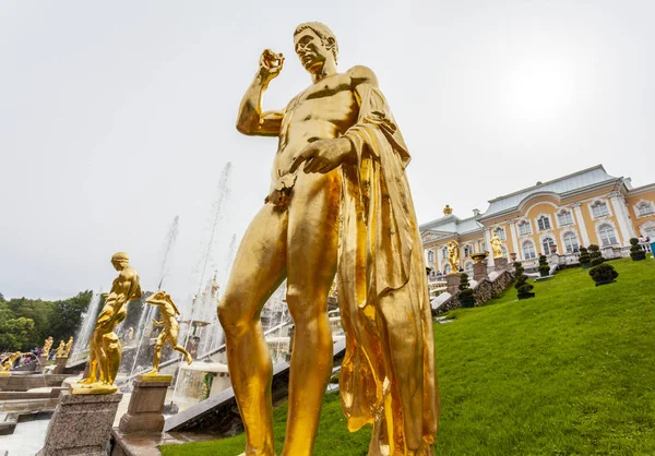 Peterhof, San Petersburgo, Rusia —  Fotos de Stock