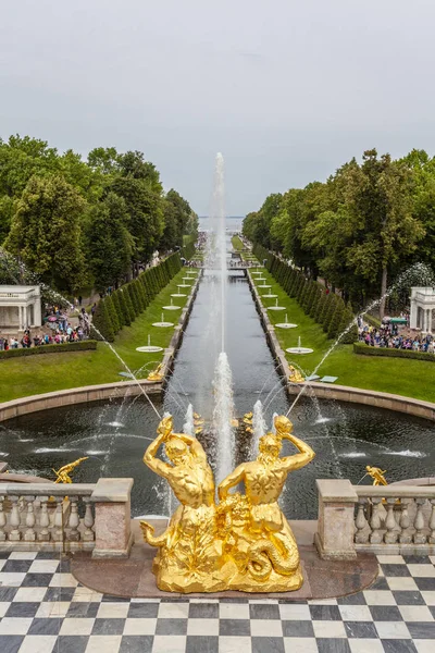 Peterhof, St. Petersburg, Rusya Federasyonu — Stok fotoğraf