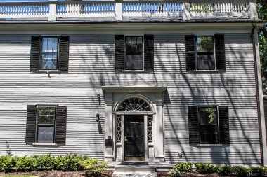 Harvard Üniversitesi kampüsündeki malikane, Boston, Massachusetts, ABD