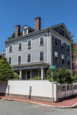 Harvard Üniversitesi kampüsündeki malikane, Boston, Massachusetts, ABD