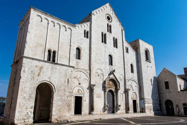 Basílica San Nicolás Bari Apulia Italia Europa —  Fotos de Stock