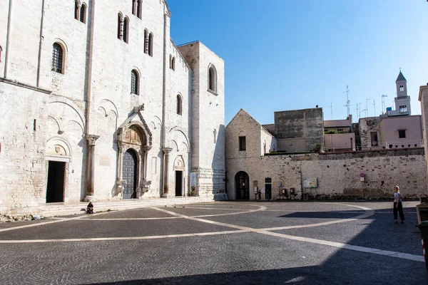 Basílica San Nicolás Bari Apulia Italia Europa —  Fotos de Stock