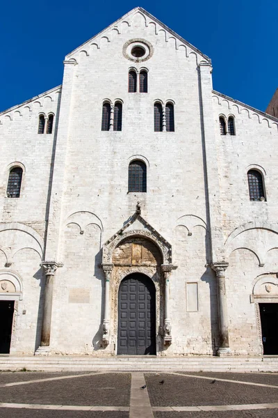 Basílica San Nicolás Bari Apulia Italia Europa —  Fotos de Stock