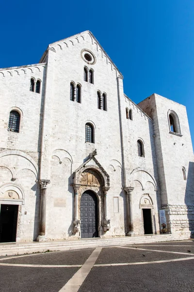 Basílica San Nicolás Bari Apulia Italia Europa —  Fotos de Stock