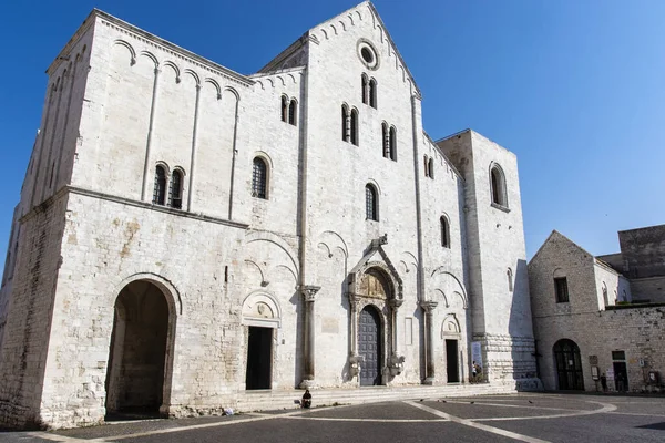 Basílica San Nicolás Bari Apulia Italia Europa —  Fotos de Stock