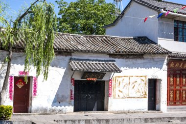 Dali, Yunnan, Çin ve Asya 'nın merkezinde eski bir Çin evi.