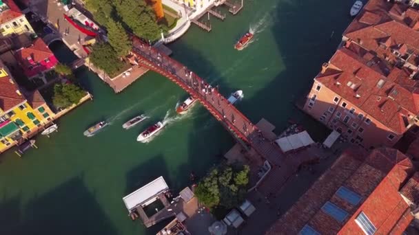 Drone video - Vista aérea de Venecia Italia — Vídeos de Stock