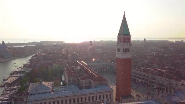 Drone video - luchtfoto van Venetië Italië — Stockvideo