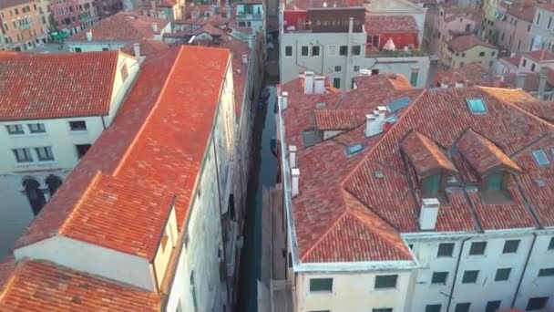Drone video - Légifelvételek a Velence Olaszország — Stock videók