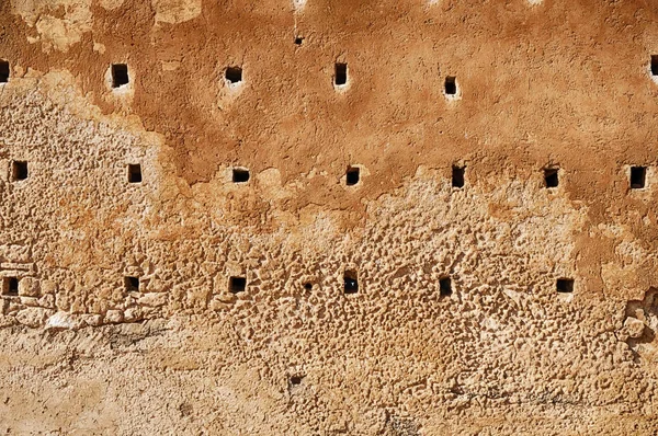 Внешняя Окружающая Стена Незавершенной Мечети Известной Башня Хассана Рабате Марокко — стоковое фото