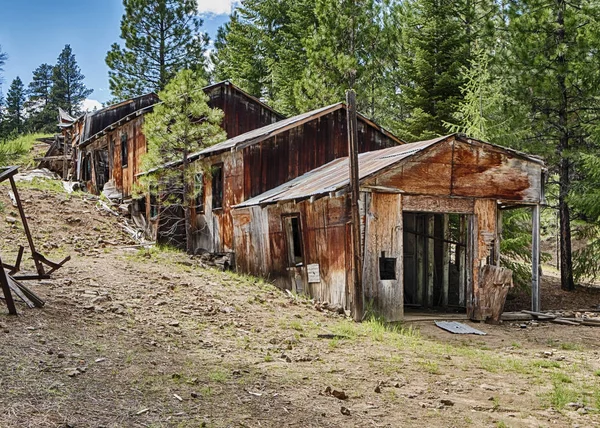 Ruiner av Blue Ridge-gruven stockfoto