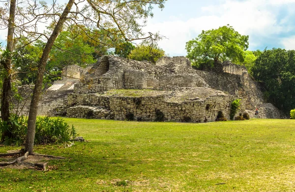 メキシコ コウンリッヒ 2019年4月24日 コウンリッヒのマヤの都市の遺跡 コロンビア前マヤ文明の大規模な考古学的遺跡 ユカトン半島 州キンタナルー メキシコ — ストック写真
