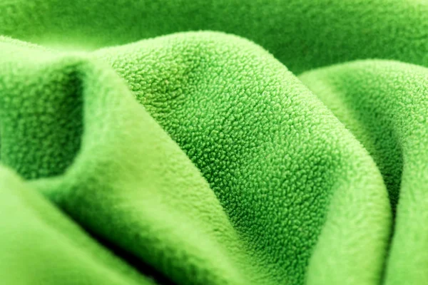 Texturu Zelené Skvrny Měkké Dotykové Tkanině Příjemné Pro Pokožku — Stock fotografie