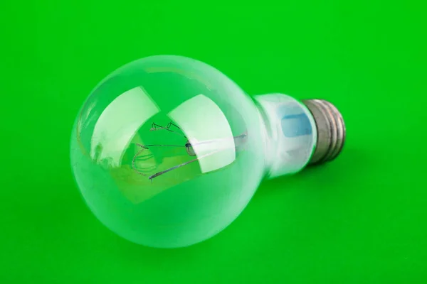 Lámpara Concepto Conservación Energía Día Tierra Tema Tecnología Tema Eléctrico — Foto de Stock