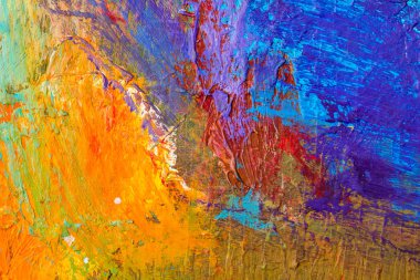 Parlak yağlı boya paletinin arkaplan resmi.