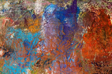 Parlak yağlı boya paletinin arkaplan resmi.