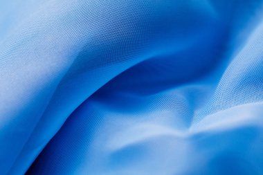 blue satin fabric texture for the background.