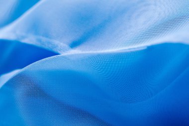 blue satin fabric texture for the background.