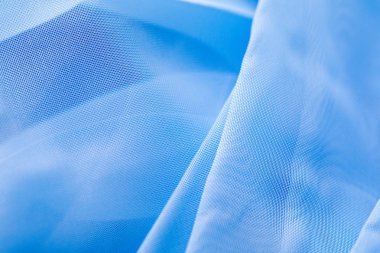 blue satin fabric texture for the background.