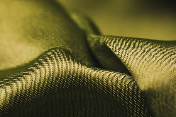 Tela Lujo Pliegues Ondulados Material Satén Textura Seda — Foto de Stock