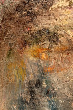 Parlak yağlı boya paletinin arkaplan resmi