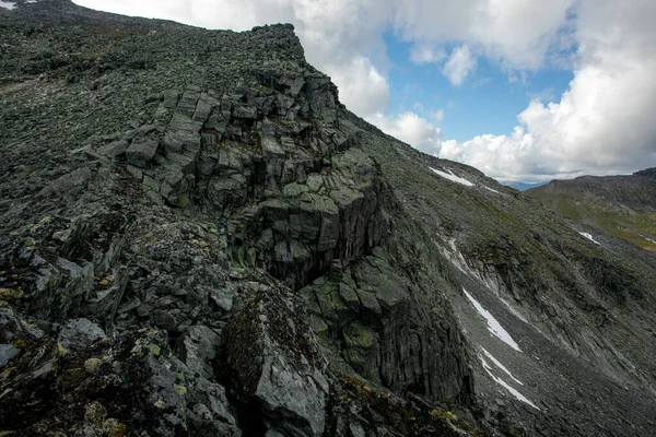 Paysage Montagne Incroyable Avec Ciel Coloré Concept Voyage Randonnée Paysage — Photo