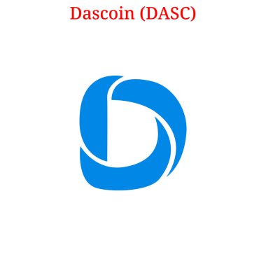 Dascoin (Dasc) logo vektör