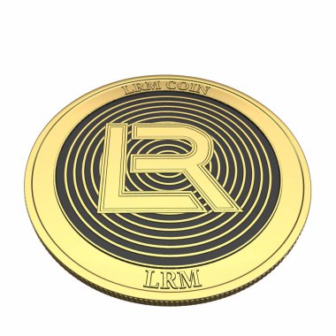 Altın Lrm sikke (Lrm) cryptocurrency sikke.