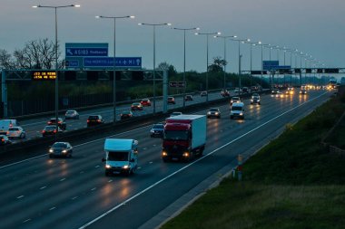 İngiliz otoyolu trafiği