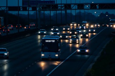 İngiliz otoyolu trafiği