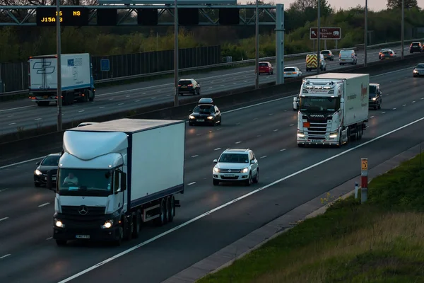 Tráfico de autopistas británicas —  Fotos de Stock