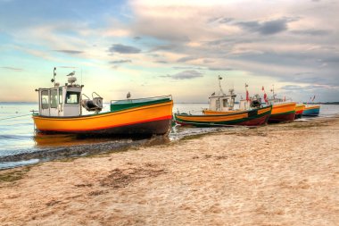 HDR balıkçı teknesi