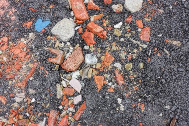 Kırık taş doku ve arka plan 