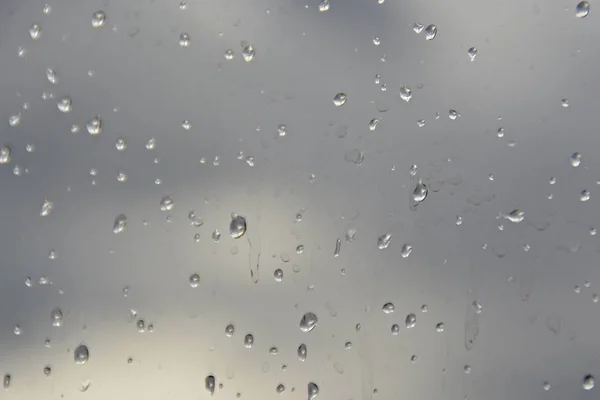 Raindrops Window — Stock Photo, Image