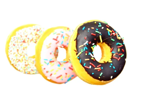 배경의 도넛들 — 스톡 사진