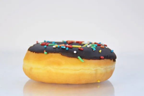 Donut White Background — Stock Photo, Image