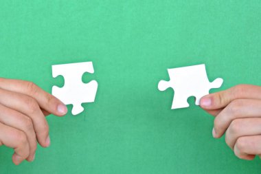  beyin fırtınası ve karar için puzzels kavramı