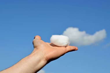 Elinizde bir bulut parçası tutma 