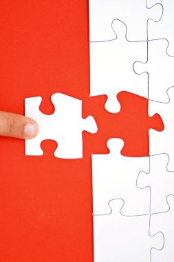  beyin fırtınası ve karar için puzzels kavramı