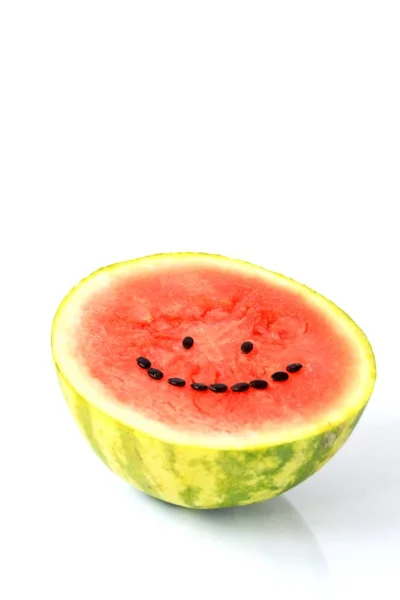 Half Watermelon Close — Stock Photo, Image